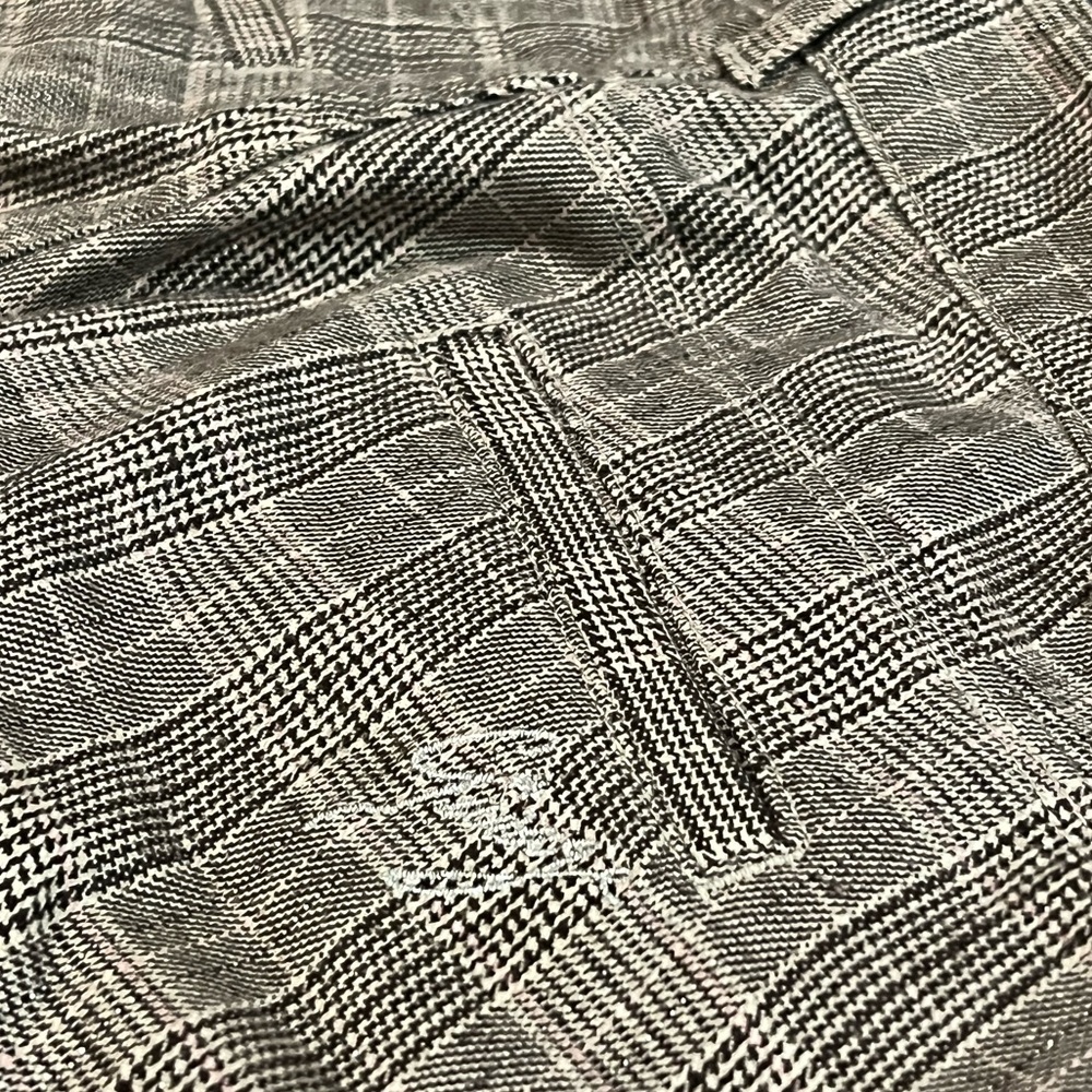 Vintage Plaid Flare Low Rise Garage Pants - Picture 4 of 8